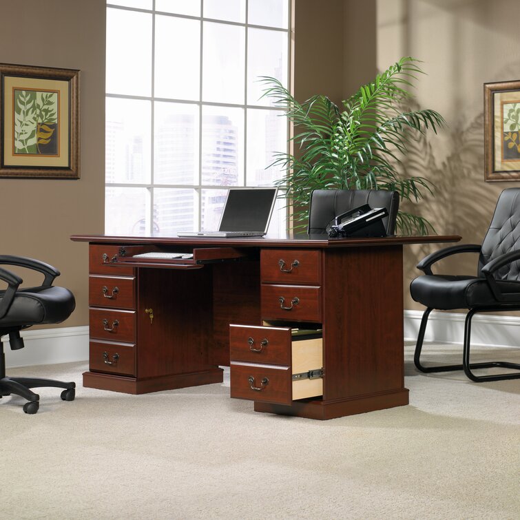 Trumble secretary desk with deals hutch darby home co